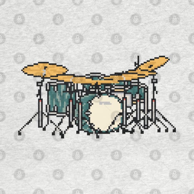 Pixel Blue Steel Drums by gkillerb